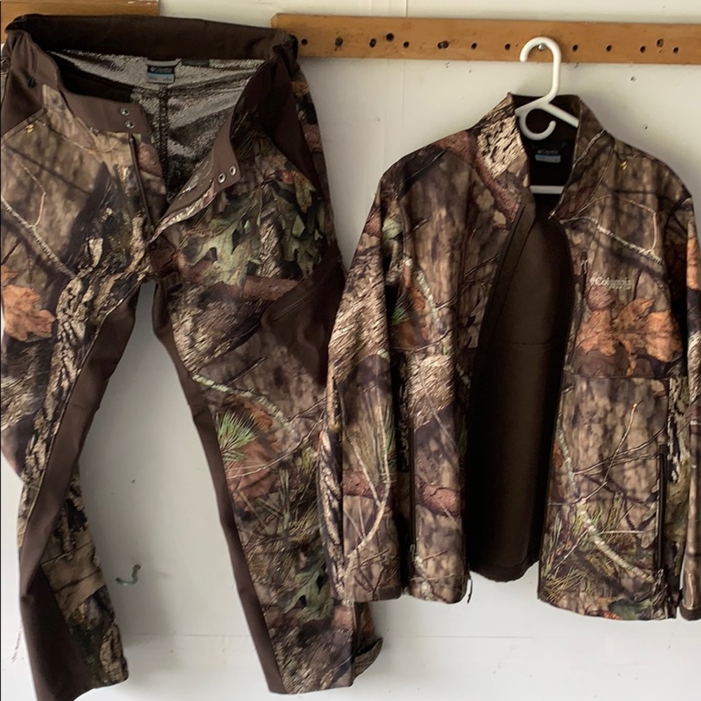 Men’s Large Camo Jacket and Pants